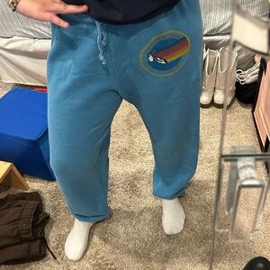 Blue logo aviation nation sweats